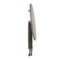 acamp Tisch Piazza Durchmesser 80 cm klappbar anthrazit/cemento