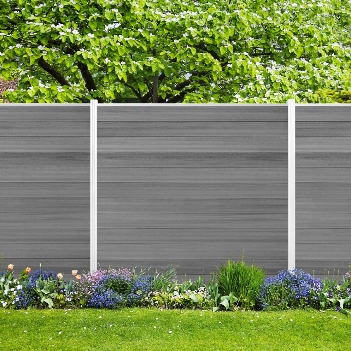 Alu Pfosten für Steckzaun Cora Line 240 cm^ New