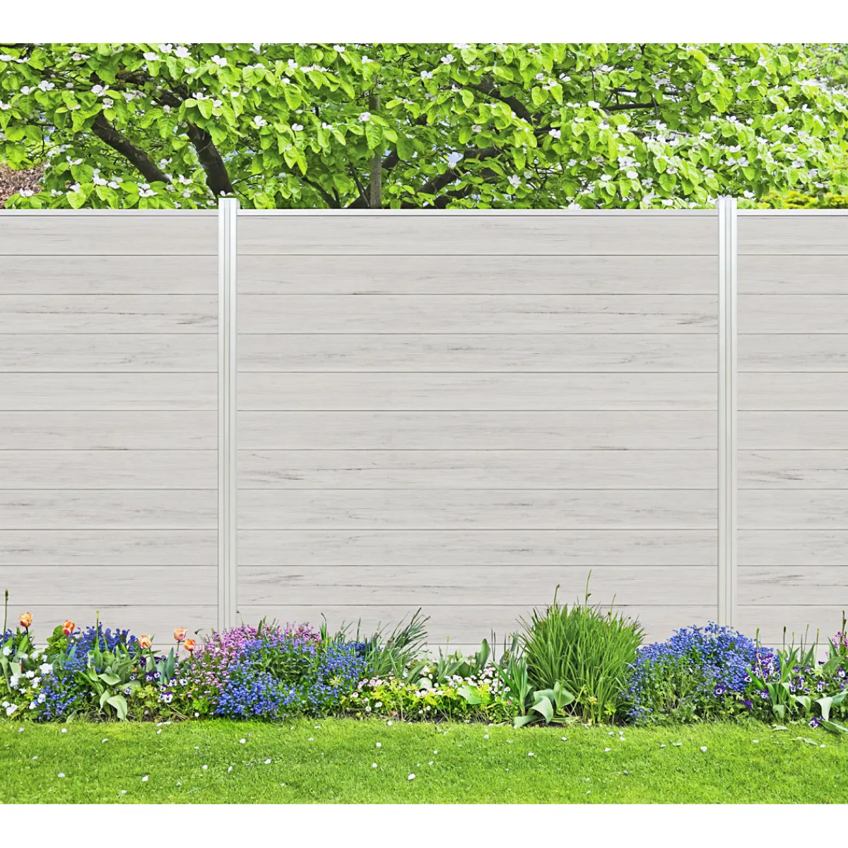 Alu Pfosten für Steckzaun Cora Line 240 cm^ New