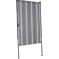 Balkonsichtschutz grau gestreift, 150 cm*Angerer Freizeitmöbel GmbH Sale