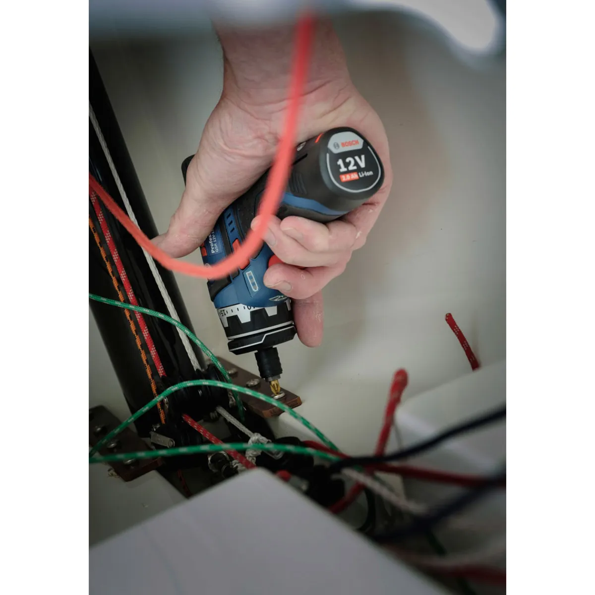 Akku-Bohrschrauber-Set GSR 12V-15 FC*Bosch Professional Best