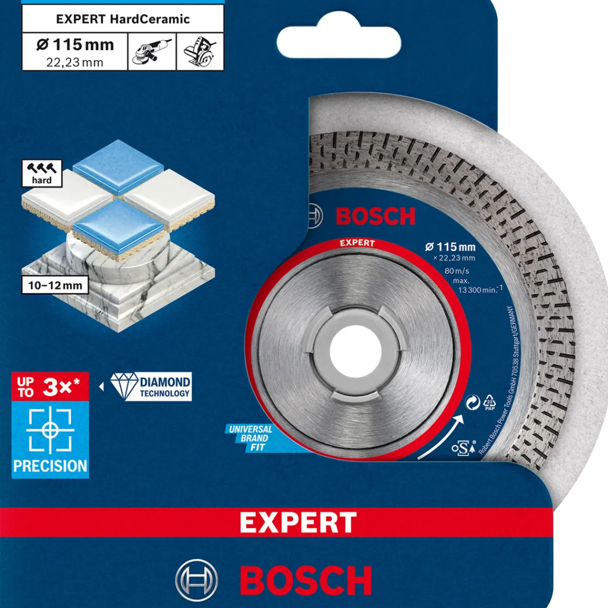 Expert HardCeramic Diamanttrennscheiben 115 x 22,23 x 1,4 x 10 mm*Bosch Professional Outlet