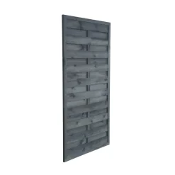 Dichtzaum 90 x 180 cm glatt Kiefer dunkel- grau gebeizt