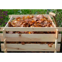 Holz-KomposterStecki 78 x 78 x 78 cm Kiefer natur^dobar Hot