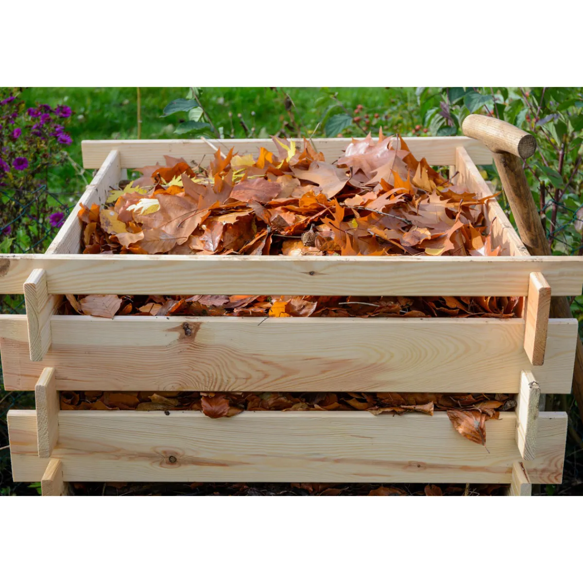 Holz-KomposterStecki 78 x 78 x 78 cm Kiefer natur^dobar Hot