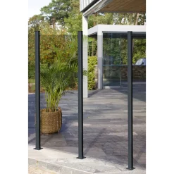 Glas-Windschutz klar 97,6 x 160 cm^Durabil New
