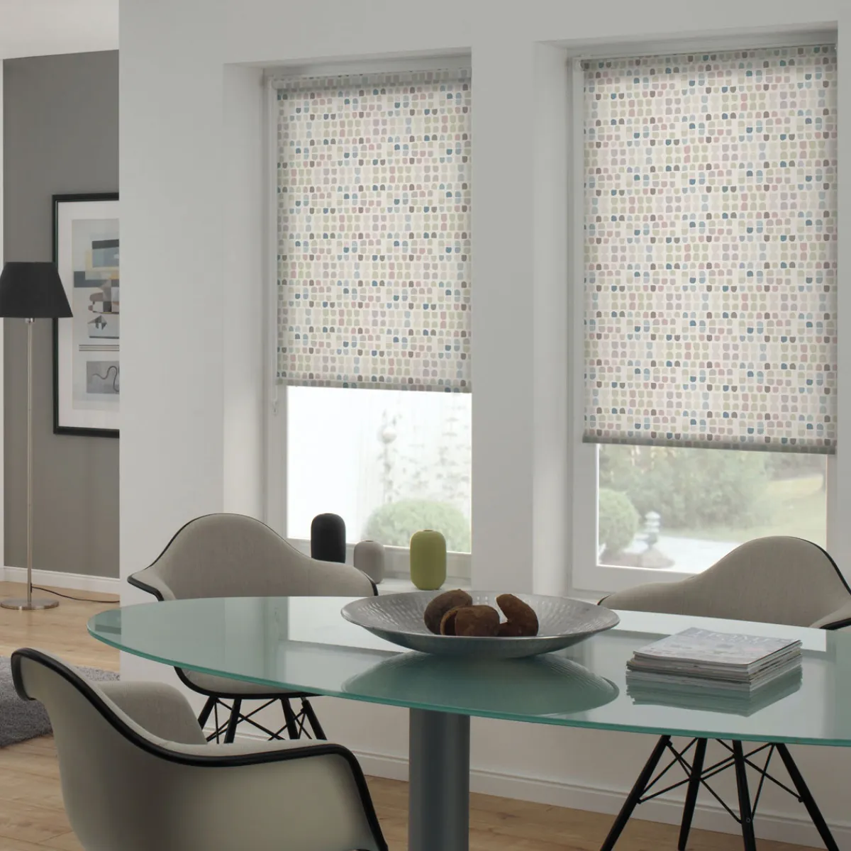 Easyfix Rollo Japandi Mosaik 75x150 cm^Gardinia New