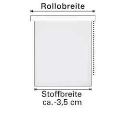 Thermo-Rollo taupe 122x160 cm^Gardinia