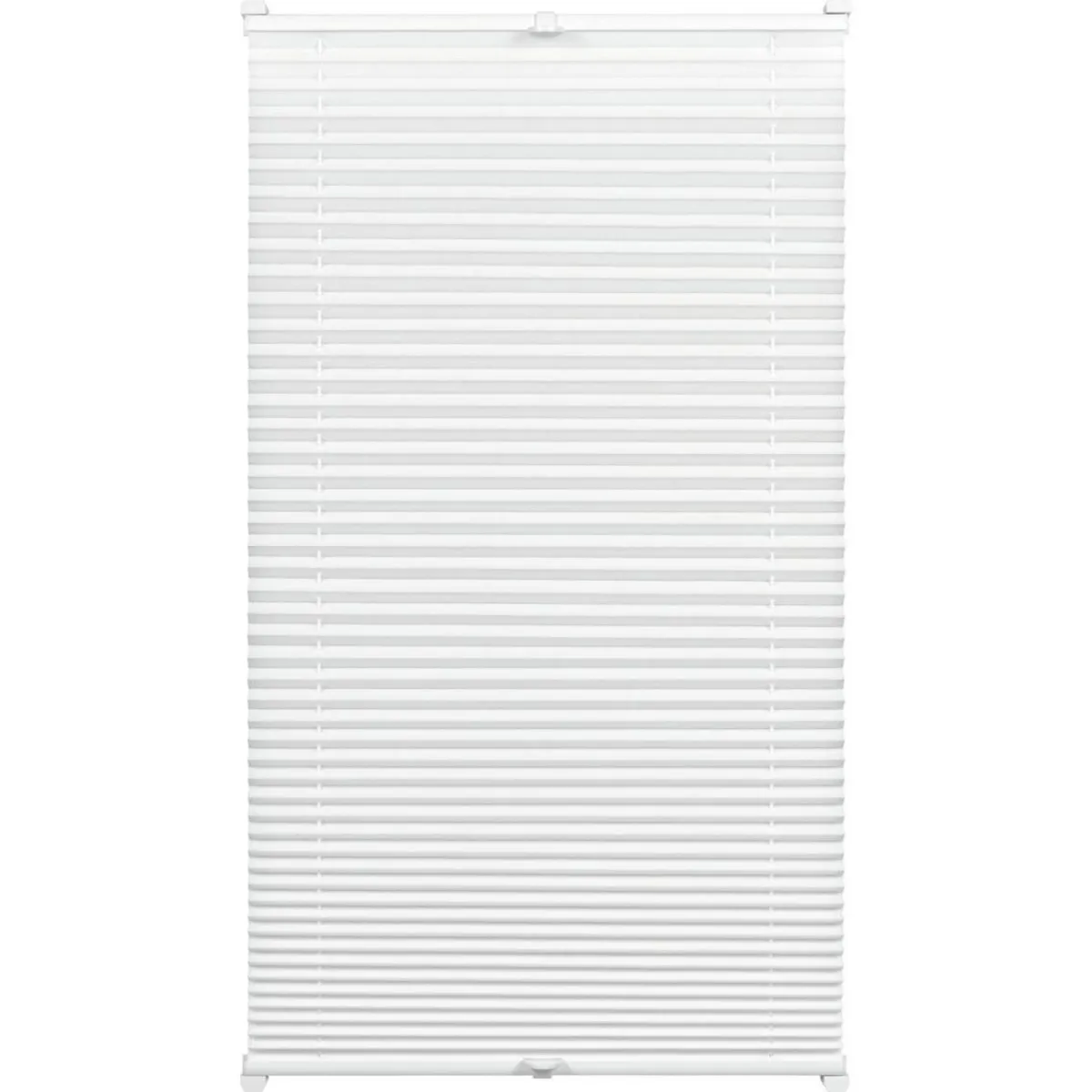 Gardinia Plissee Easyfix mit 2 Bedienschienen Plissee 55 x 130 cm weiß
