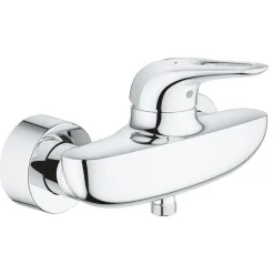 Einhand-Brausebatterie Eurostyle S-Size Hebel offen^Grohe Hot