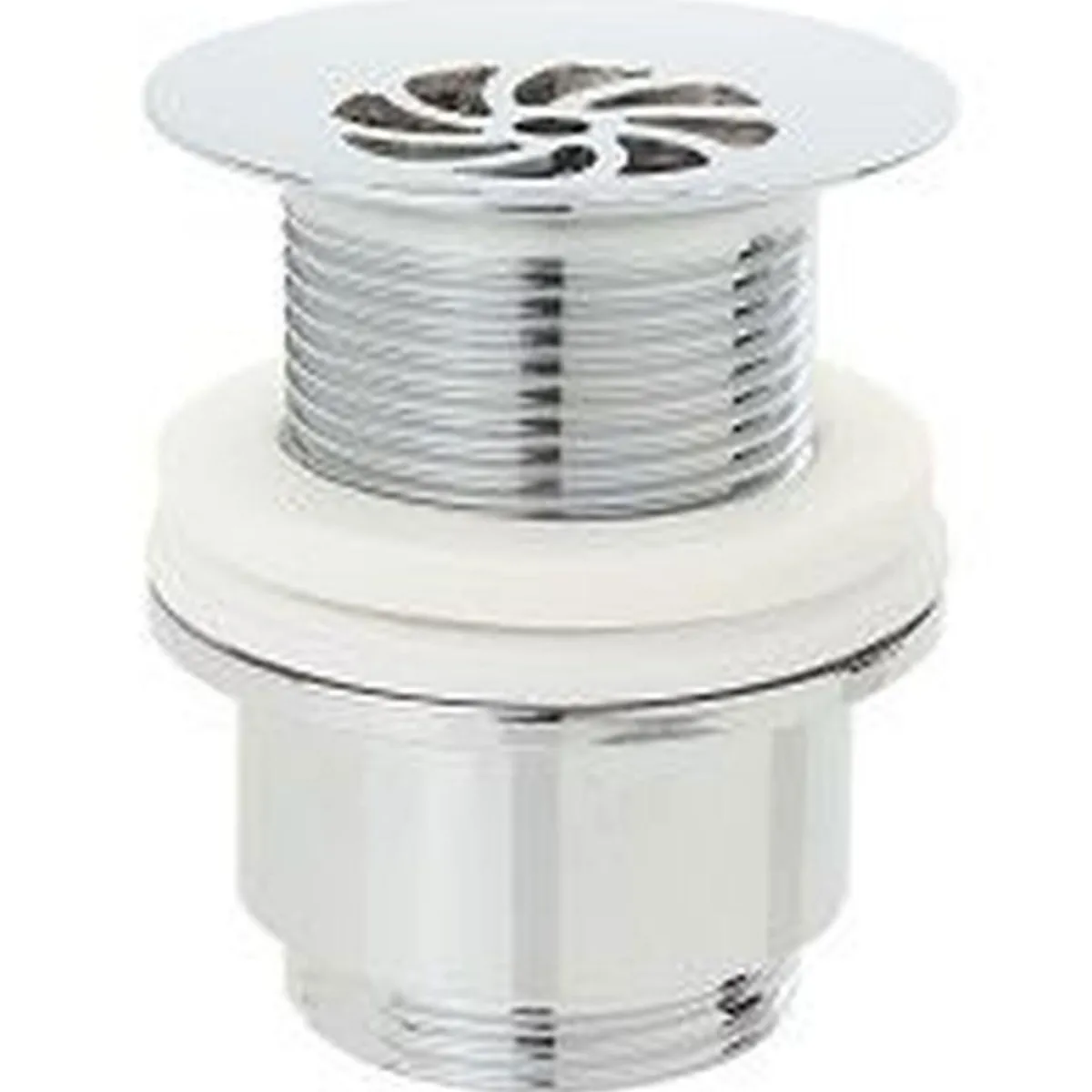 Ablaufventil NEA ohne Stopfen 1 1/4" x 65 mm verchromt*Kirchhoff Discount