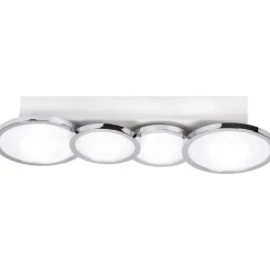 Badleuchte Aqua IP 44 4er Deckenleuchte Chrom^Lightme