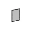Badleuchte Aqua IP 44 Blattsilber Eckig*Lightme Best