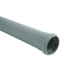 HTEM Rohr mit Steckmuffe 2000 mm DN 90^Marley Hot