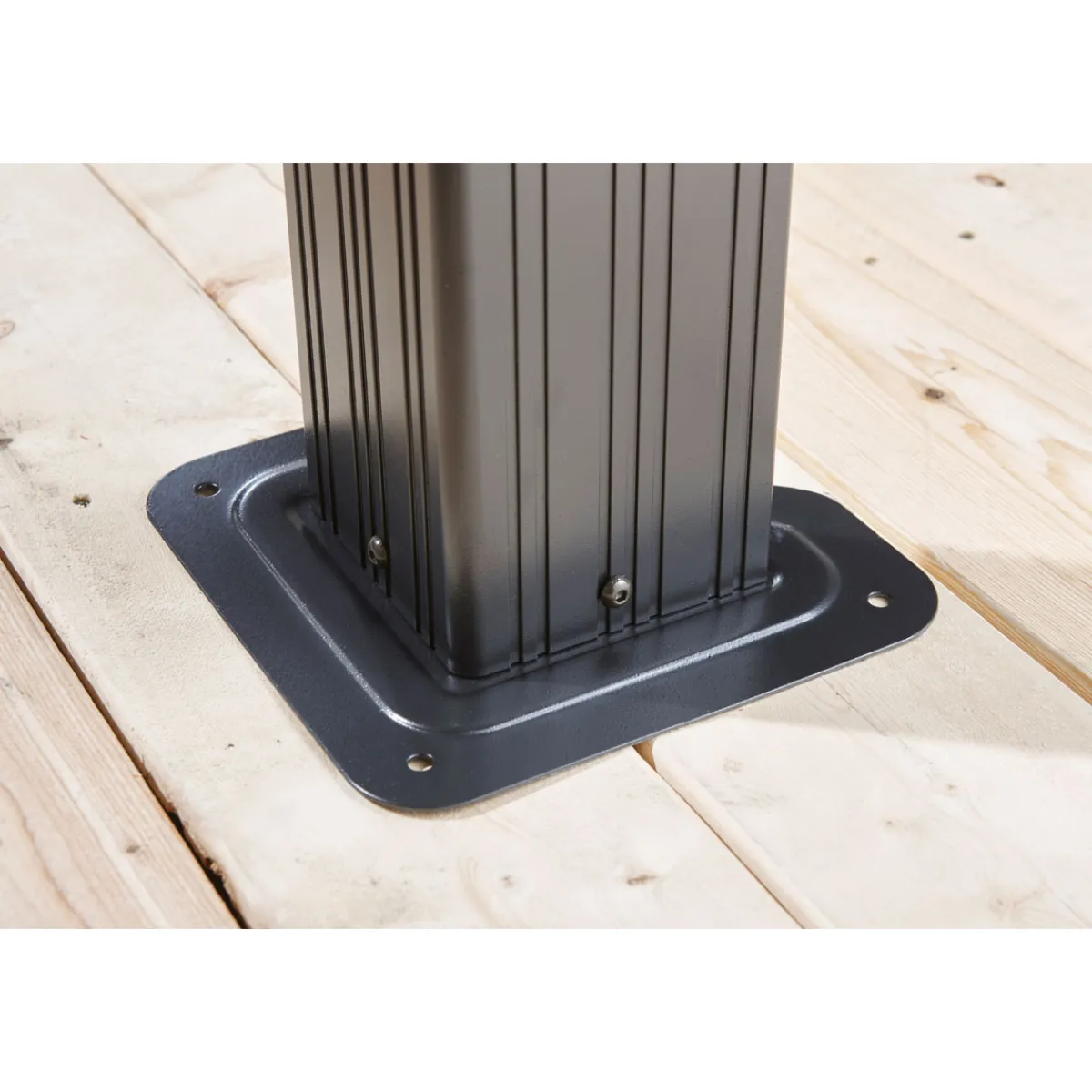 Pavillon Messina 1220 inkl. Moskitonetz 363x598x307,1cm Anthrazit*Sojag New