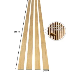Classic Stix, Eiche hellbraun, 250x3,45 cm^Specht Discount