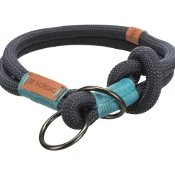Be Nordic Zug-Stopp-Halsband S-M dunkelblau/hellblau 40 cm/ø 8 mm^Trixie New