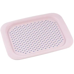 Anti-Rutsch Tablett 41,5 x 31,5 x 2,5 cm Rosa^Wenko Hot
