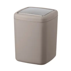 Schwingdeckeleimer Barcelona Taupe 3 L^Wenko Hot