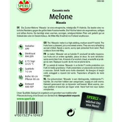 Zuckermelone Masada Galia-Typ